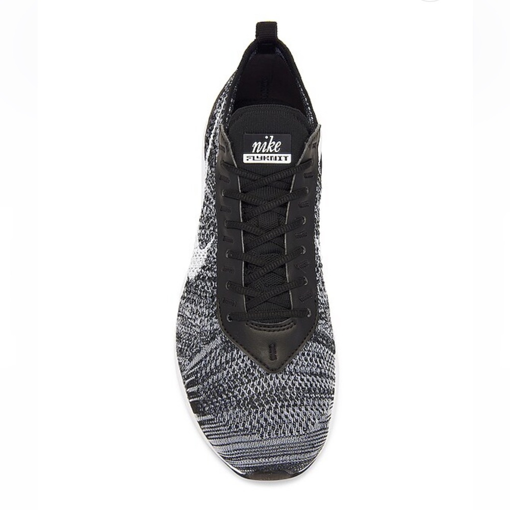 Nike Air Max Flyknit Racer Running Sneakers Black Grey Sz 9 - Picture 13 of 15